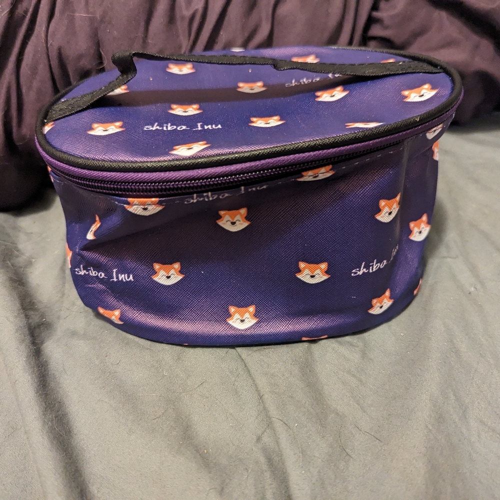 Cosmetic bag for Shiba Inu lovers!